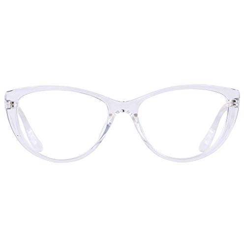 Image of ANDWOOD Blue Light Blocking Glasses Women Bluelight Blocker Computer Cateye Clear Cat Eye Eyeglasses Frame AR003
