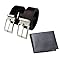 Kit Cinto Social Dupla Face + Carteira Masculina Pequena Slim Couro Sintético - TONSHOP