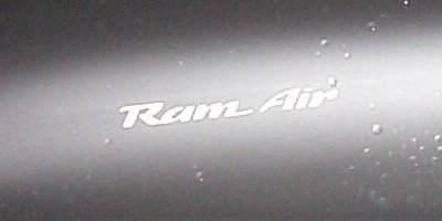 Ram Air Decal (Pair) - (Color: Reflective Light Silver) #TOP1