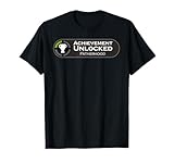 Fatherhood Achievement Unlocked Fathers Day Gift for Gamers T-Shirt