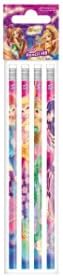 WINX 4 PENCILS WITH ERASERS