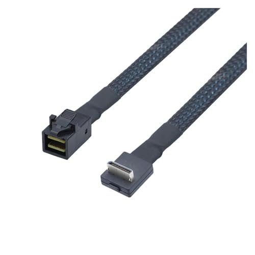 Image of DLAHPJPT OcuLink PCIE SFF-8611 4i 42Pin 90 Degree to HD MI NI S*A*S SFF-8643 for SSD Data Active Cable(1m)
