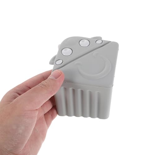 Protection d'angle en silicone souple gris lot de 2 pour fenêtres