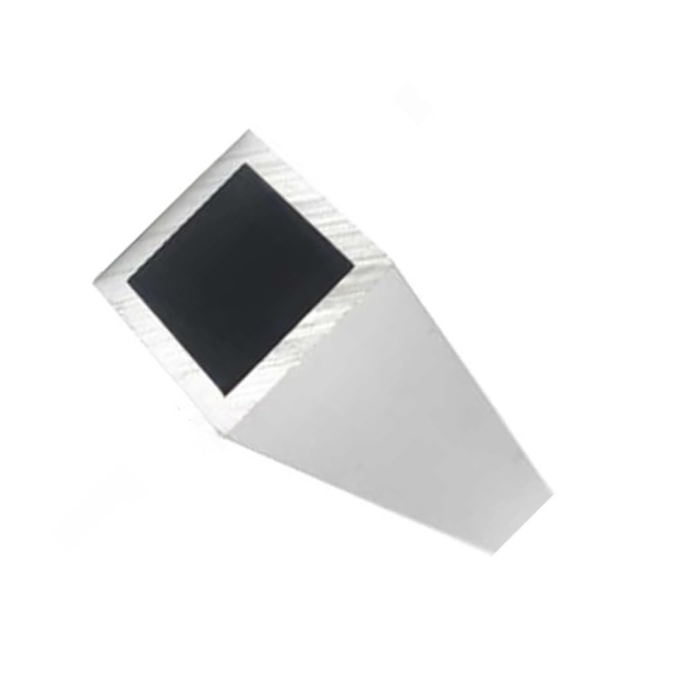 Aluminium-Rechteckrohr, Vierkantrohr aus Aluminiumlegierung, 495 mm Länge, verschiedene Größen for die Inneneinrichtung(60x60x3mm)