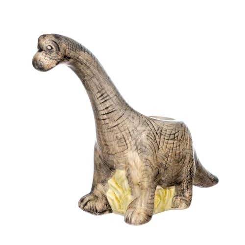 Nautical Crush Trading Animal Planter, Dinosaur Succulent Ceramic Pot, 7.5x9.5x3 inches, Indoor