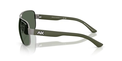 Image of Armani Exchange Mens AX2012S Rectangular Sunglasses