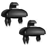 Audi A5,Audi Q5,Sonnenblende Clip,2er-Pack Sonnenblenden-Clips (Schwarz), Sonnenblendenhalter Für Audi A1 A3 A4 A5 Q3 Q5 A7 B6 B7 B8 S4 S5, Sonnenblenden-Clip, Auto-Sonnenblendenhalter, Hakenzubehör