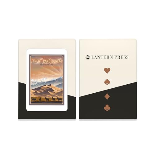 Baraja de cartas Póker 52 naipes Great Sand Dunes Colorado miniatura 4