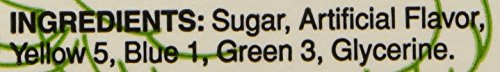 Gold Medal 3204 Lime Flossugar, 3.25 lb Carton by Gold Medal