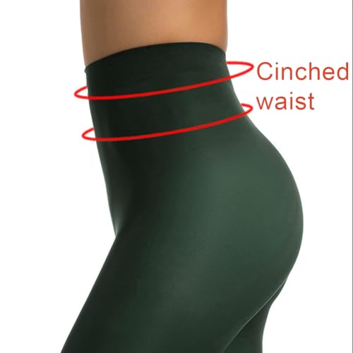 Image of Womens 40 Den Opaque Control Top Tights, High Waist Pantyhose
