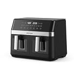 InnovSync 12QT Large Dual Air Fryer, 10-...