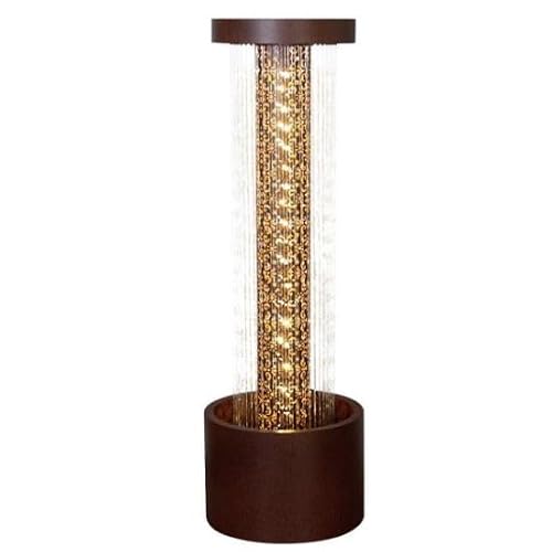 Aqua Creations Renova Zinc Metal (Rain Effect) Modern Metal Mains Power Water Feature