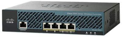 Cisco AIR-CT2504-K9 WLAN 2500 Series Wireless Controller w/ Power Adapter (Renewed)