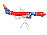 GeminiJets G2SWA1011F Southwest Airlines Boeing 737-800 Tennessee One Flaps Down N8620H; Scale 1:200