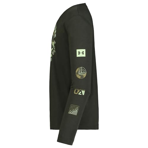 Image of Under Armour Boys' Long Sleeve Graphic T-Shirt, Lightweight & Breathable, Outdoor Collection