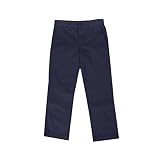 Authentic Galaxy Boys Navy Flat Front School Pants Size 12