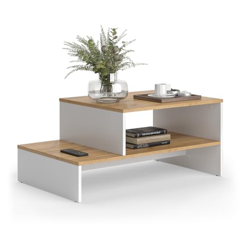 Table basse Amely : la solution anti-désordre pour ranger vos télécommandes et revues - 6