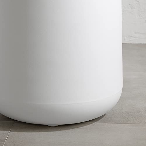 South Shore Dalya Round Outdoor Side Table, White #TOP5