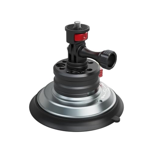 Quick Release Vacuum Suction Car Camera Bracket 360 Rotatable For Outdoor