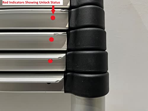 Telesteps 1600Ep Telescoping Ladder, Patented One-Touch Release, Osha Compliant 12.5 Ft Extended Height, Up To 16 Ft Reach Extension Ladder. #TOP4