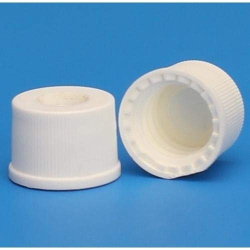 J.G. Finneran Associates 5330-08W, Screw Thread, Top Seal Closure (4 Packs of 1000 pcs)