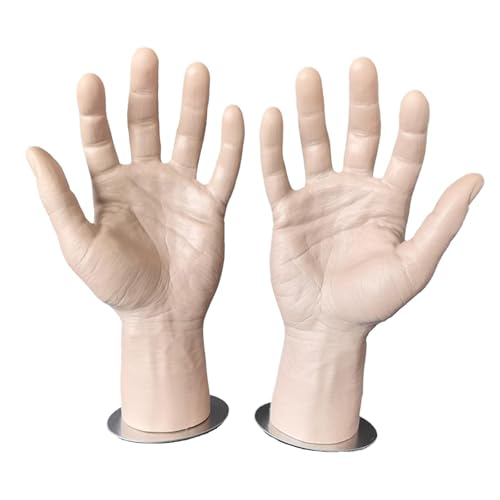 FytStycale 2Pcs Male Hand Mannequin Toys Multifunctional Spooky Halloween Decoration