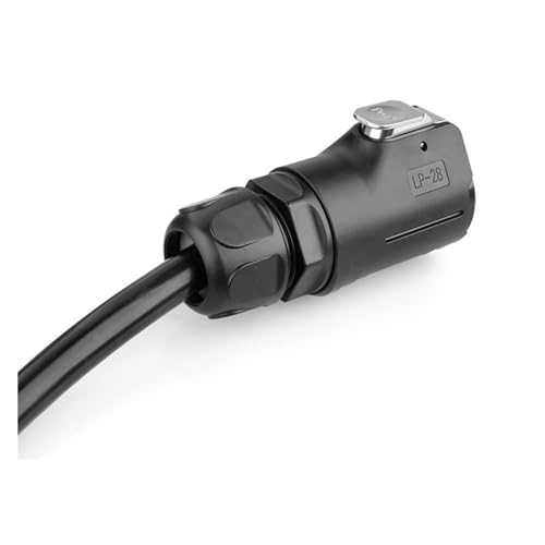 Conector eléctrico LP28 de 2 pines 45A m28 macho hembra con enchufe recto 4