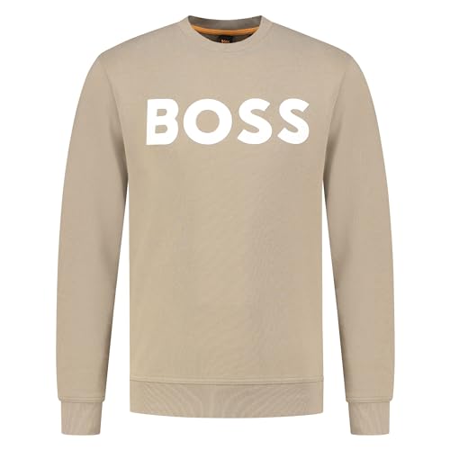 BOSS WeBasicCrew, Open Brown246, M para Hombre