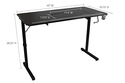 image for SewingRite SewStation 101 Portable Folding Sewing Table with Steel Leg