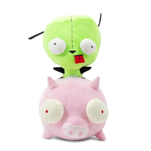Nickelodeon Invader Zim Gir Riding Pig 10-Inch Plush