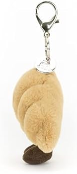 Jellycat Amuseables Croissant Bag Charm, 7.5cm | Food & Drink