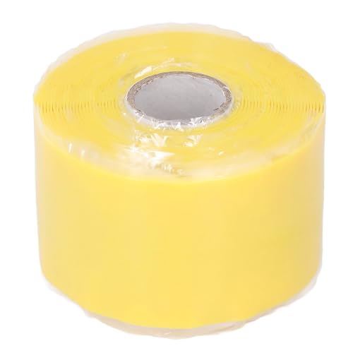 Aolidsive Cinta de Reparación de Caucho de Silicona, Cinta Autoadhesiva para Sellado de Mangueras para Reparaciones de Emergencia, 5 M X 50 Mm, Resistente a -58 °F a 500 °F para Tuberías, Cables,