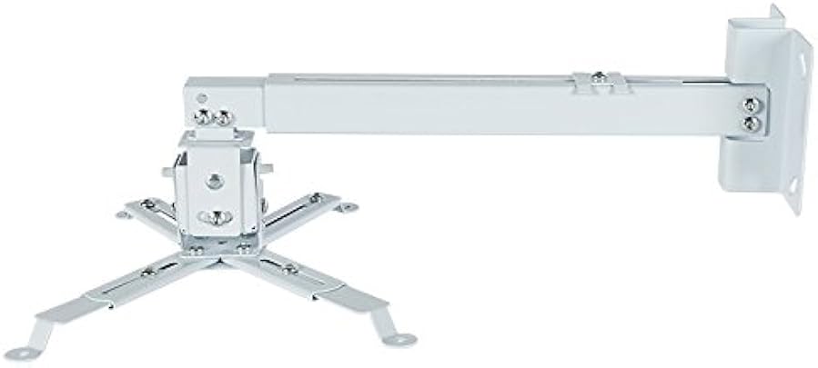 iggual STP02-L supporto per proiettore Muro Soffitto Bianco