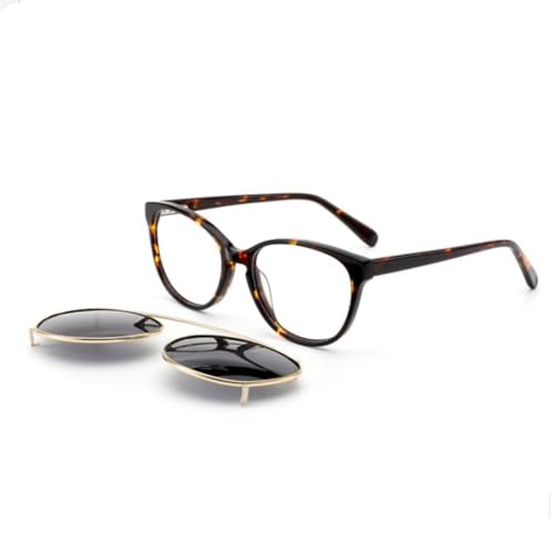 Lunettes de soleil polarisées pour femmes œil de chat acétate protection UV400