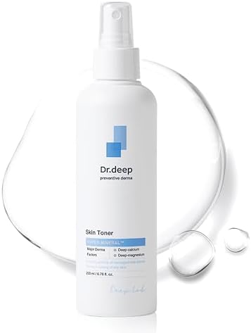 Dr.deep Skin Toner - Calming and Hydrating Facial Spray with Aloe...