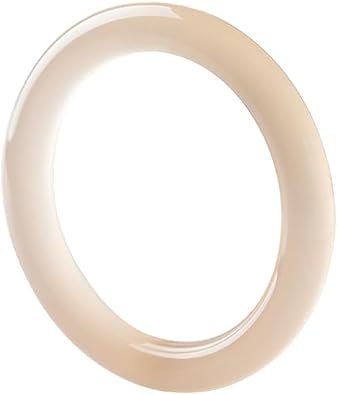 Natural Ice Jade Bangle for Women Narrow Jade Bangle Feng Shui Bracelet Good Luck Bangle Round Jade Stone Bangle for Woman Birthday Wedding