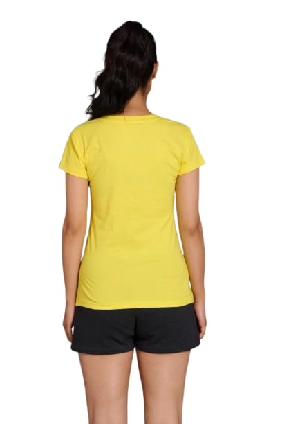 Image of Go Devil Women's Casual Printed Round Neck Oversized Stylish T Shirt