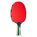 JOOLA Mega Carbon – Offensive Table Tennis Bat with Carbon Layers & UPP Rubber for Spin and Speed