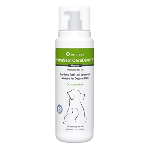 VetOne VetraSeb CeraDerm P Anti Itch Mousse 6.8 oz Cover