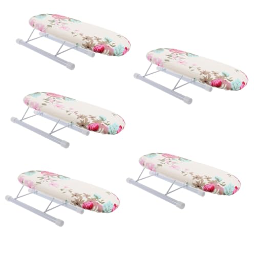 ABOOFAN 5 Pièces Planche À Repasser Tabouret De Repassage Mini Support À Repasser Fourniture De Repassage Cadre De Repassage Tabouret De Table À Repasser Support À Repasser Domestique