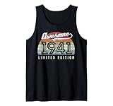Photo Gallery vintage awesome since 1941 edizione limitata - 84° compleanno canotta Photo Gallery vintage awesome since 1941 edizione limitata - 84° compleanno canotta
