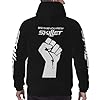 TUIOFET Men's Skillet-Band Hoodie 3d Novelty Graphic Hooded Sweatshirt Pullover Sweatshirts with Pockets Black XXL #5