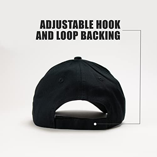 GotPrint Mountain Hat 100% Cotton Twill Material Embroidered Five Panel, High Profile Crown Adjustable Hook, Loop Backing Outdoor Unisex Cap, White