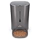 Navaris Automatischer Futterautomat Futterspender mit Timer - 6L Futternapf Automat mit Timer und akustischer Benachrichtigung - für Hund und Katze