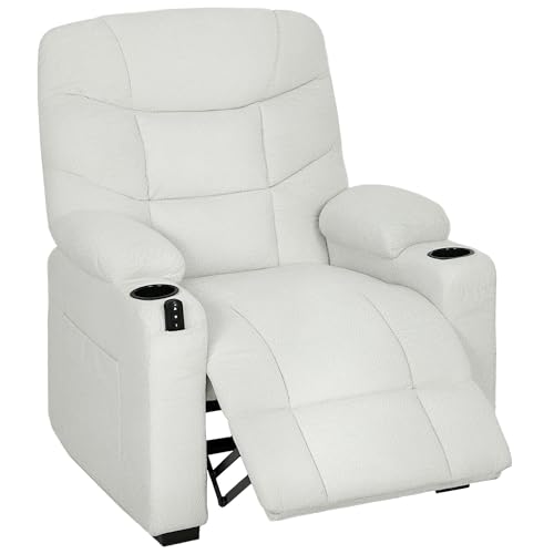 HOMCOM Sillón Relax Reclinable Eléctrico