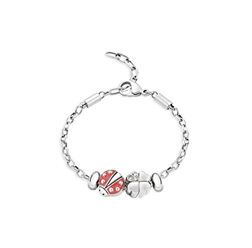 Impreziosito da brillanti cristalli, ogni elemento della Collezione Morellato Drops è un’emozione unica, che potrete aggiungere o sostituire al vostro gioiello.