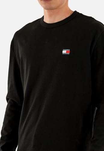 Vêtements Tommy Jeans Tjm Reg Badge Tee Ls DM0DM21974 pour Accessoires - vue 5