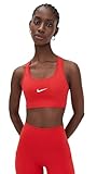 Nike Women's Swoosh Bra 2.0, University Red/White, S