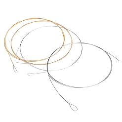 AJ04 Banjo quatre cordes en acier plaqué cuivrés en alliage léger Wound Set pour Guitare - Les Beatles, Paul McCartney, John Lennon, RIngo Starr, George Harrison