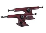  Caliber Ejes de Longboard II (Set 2). Longoard Trucks 10¨ 50 Degree Midnight Red